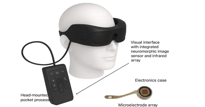 Blind Assistance System project interface